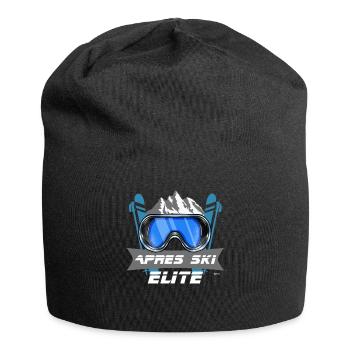 Apres ski elite skier winter sports - Jersey Beanie - black - Front