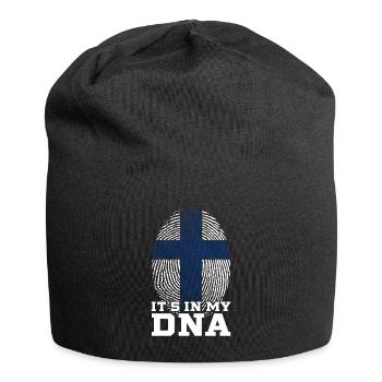 Finland DNA - Jersey-Beanie - Schwarz - Vorne