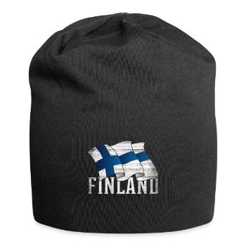 Finlande - Bonnet en jersey - noir - Devant