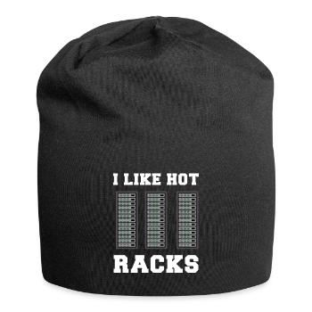 IT Netzwerk Programmierer Computer Informatiker - Jersey-Beanie - Schwarz - Vorne