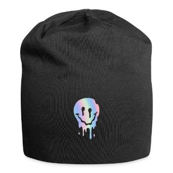 Techno - Jersey Beanie - black - Front