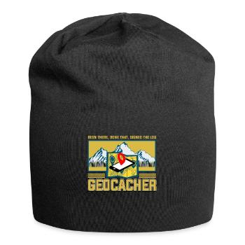 geocaching - Jersey-Beanie - Schwarz - Vorne