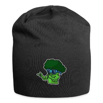 Brocoli fitness - Bonnet en jersey - noir - Devant