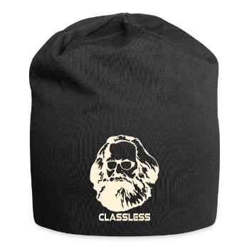 Karl Marx Klassenlose Gesellschaft - Jersey-Beanie - Schwarz - Vorne