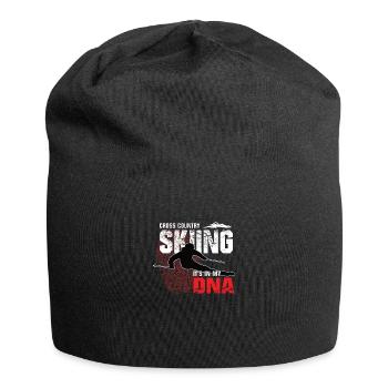 Skiing - it's in my DNA - Jersey Beanie - black - Front