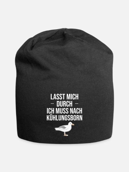Kühlungsborn Tshirt - Jersey-Beanie - Schwarz