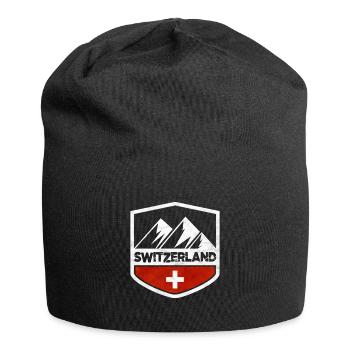 Switzerland - Jersey Beanie - black - Front