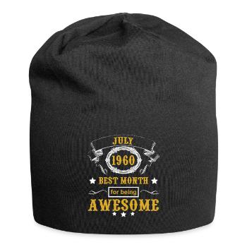 July 1960 - Best Month for Being Awesome - Bonnet en jersey - noir - Devant