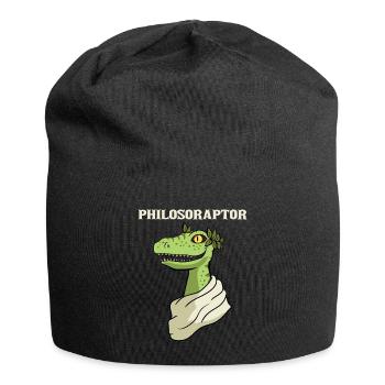 philosoraptor - Jersey Beanie - black - Front
