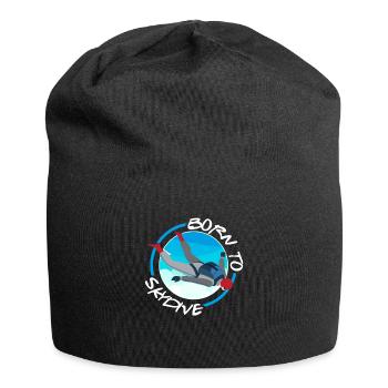 Né à Skydive - Bonnet en jersey - noir - Devant