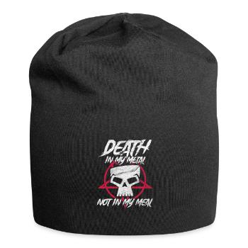 Death metal vegan - Bonnet en jersey - noir - Devant