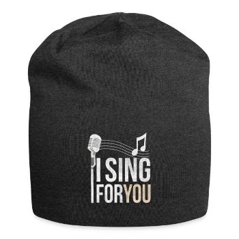 Singer - Jersey Beanie - charcoal grey - Front