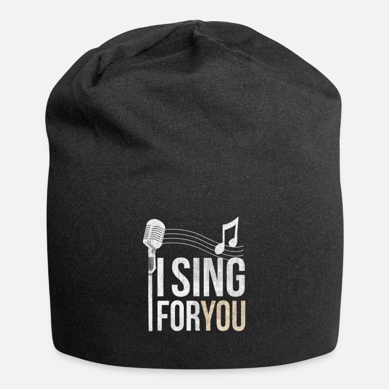 Singer - Jersey Beanie - black