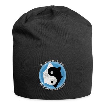 Environnement des poissons - Bonnet en jersey - noir - Devant