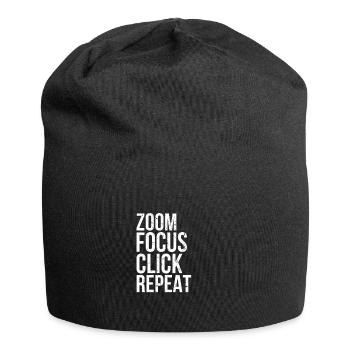 Photographer - Jersey Beanie - black - Front