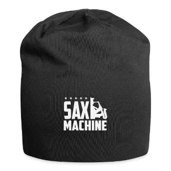 Saxophone Sax Machine saxophone - Jersey Beanie - black - Front