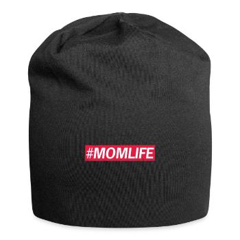 Mutter - Jersey-Beanie - Schwarz - Vorne