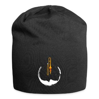 Trombone Moonlight - Jersey Beanie - black - Front