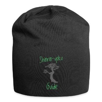Shinrin-yoku guide Baum und Waldbaden Instructor - Jersey-Beanie - Schwarz - Vorne