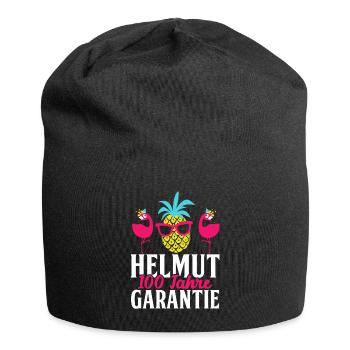 Helmut 100 Jahre Garantie - Jersey-Beanie - Schwarz - Vorne