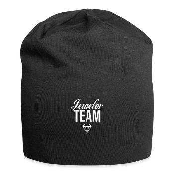 Bijouterie Bijoutier Bijou équipe - Bonnet en jersey - noir - Devant