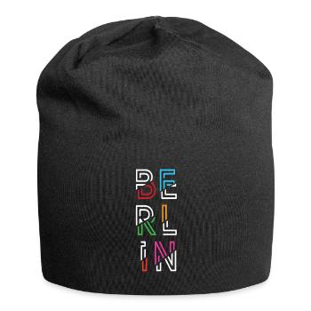 Berlin - Jersey Beanie - black - Front