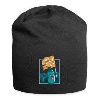 Beer Revolution Beer Uprising Drinking Party Celebrations - Jersey Beanie - black - Front