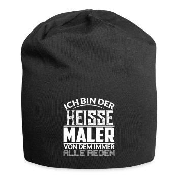 BIN DER MALER - Jersey-Beanie - Schwarz - Vorne