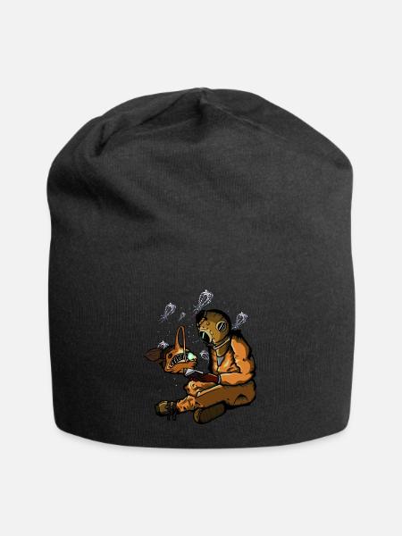 Taucher - Jersey-Beanie - Schwarz
