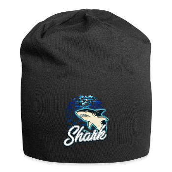 shark - Jersey Beanie - black - Front