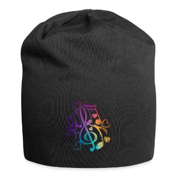 Musique de Clef - Bonnet en jersey - noir - Devant
