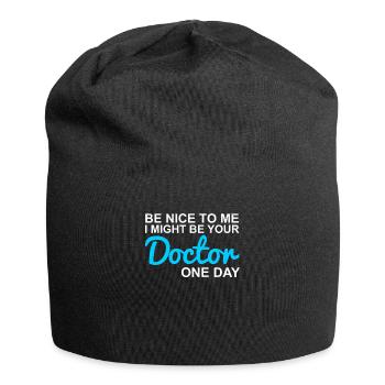 doctor - Jersey Beanie - black - Front