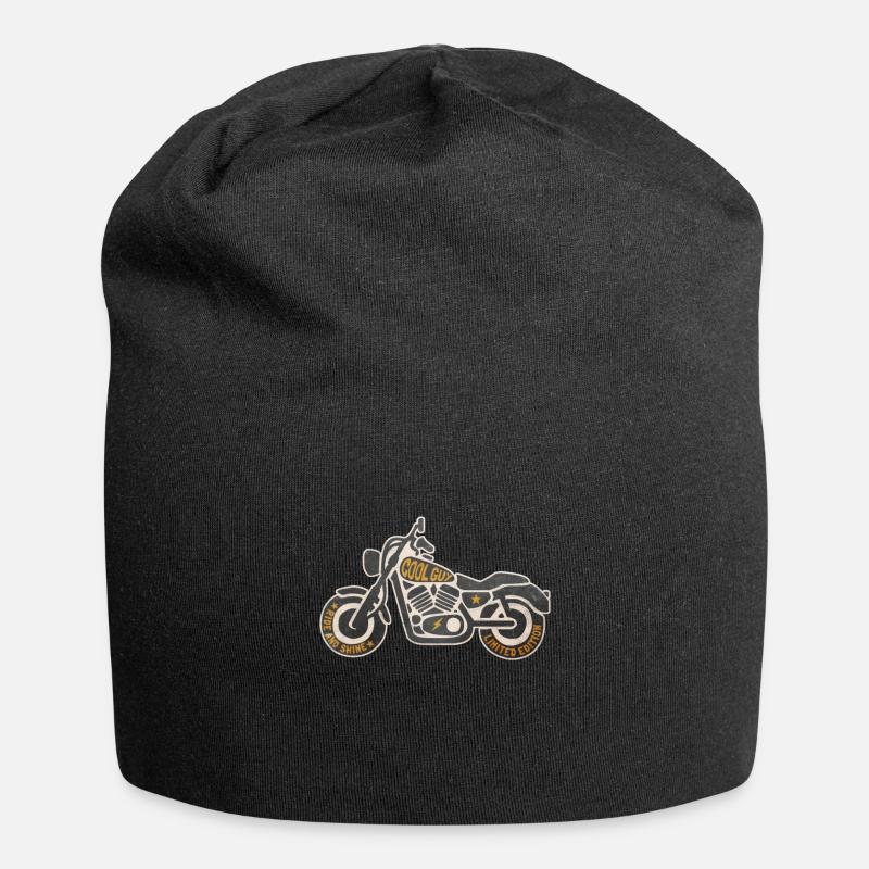 motorcycle - Jersey Beanie - black