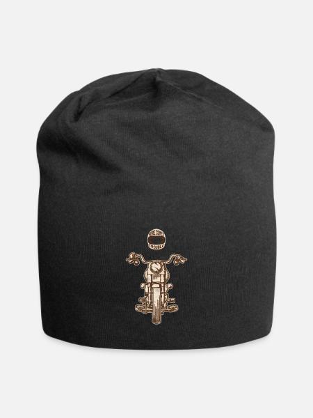 motorcycle - Jersey Beanie - black