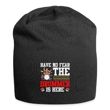 No Fear Drummer ist hier Trommler Perkussion - Jersey-Beanie - Schwarz - Vorne