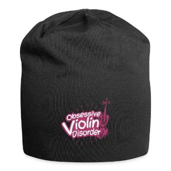 violin - Jersey Beanie - black - Front