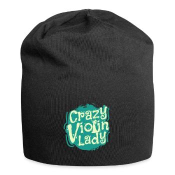 violin - Jersey Beanie - black - Front