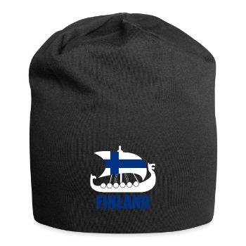 Finland country vikings - Jersey Beanie - black - Front