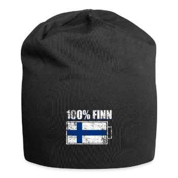 Finlande - Bonnet en jersey - noir - Devant