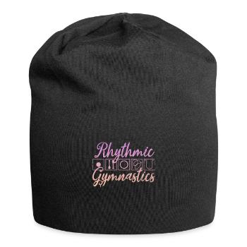 Rhythmic gymnastics gift - Jersey Beanie - black - Front