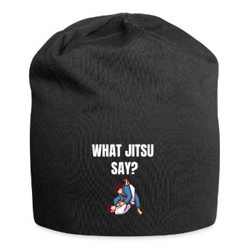 Jiu Jitsu gift - Jersey Beanie - black - Front