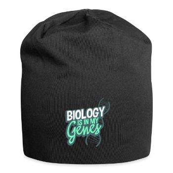 Biologie - Bonnet en jersey - noir - Devant