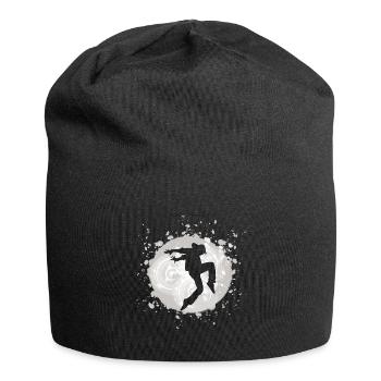 Tänzer - Jersey-Beanie - Schwarz - Vorne