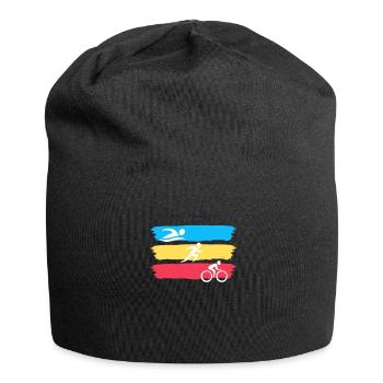 Triathlon - Jersey-Beanie - Schwarz - Vorne