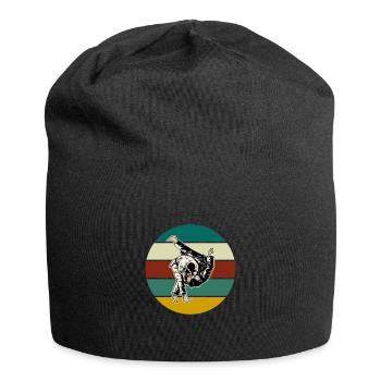 Judo Fighter Judoka - Jersey Beanie - black - Front