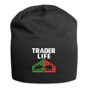 Trader Life - Jersey-Beanie - Schwarz - Vorne