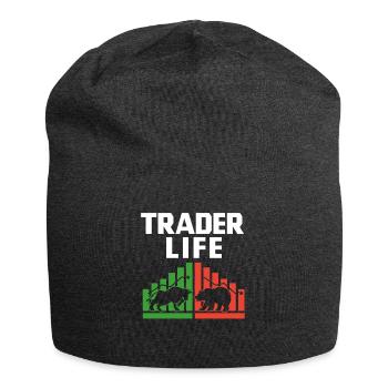 Trader Life - Jersey-Beanie - Anthrazit - Vorne