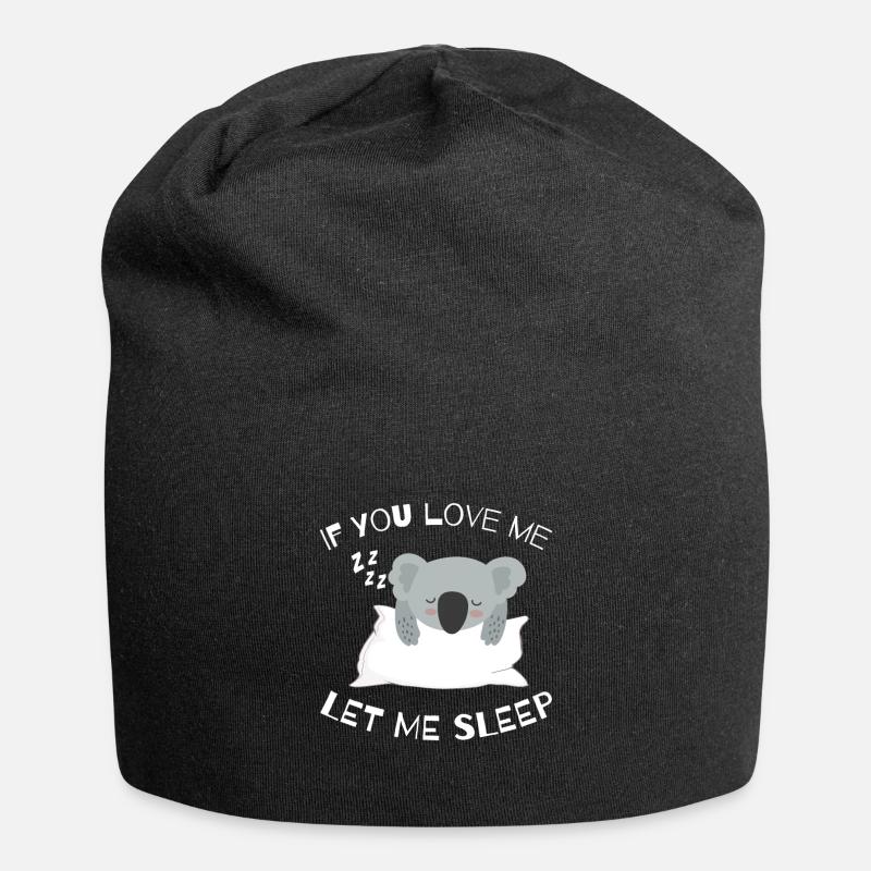 Animal Koala - Bonnet en jersey - noir