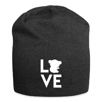 Amour de Koala - Bonnet en jersey - charbon - Devant