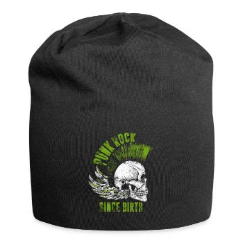 Punk rock punk punker musique rétro punks - Bonnet en jersey - noir - Devant